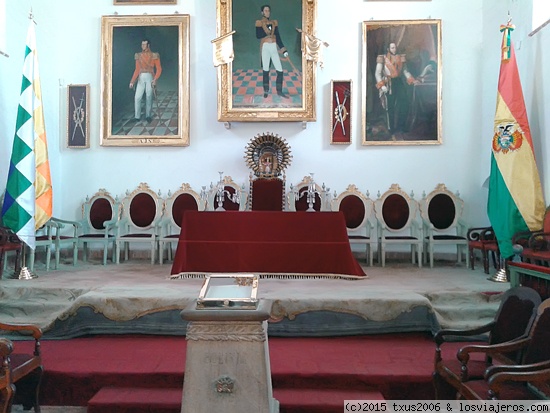 Museo de La Libertad
Museo de La Libertad en Sucre. Era una casa de los Jesuitas hasta que se la expropiaron. Se parece a La Casa de Juntas de Gernika en Bizkaia. Euskal Herria, Europa
