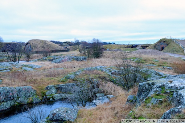 Bunkers
Bunkers de la isla Suomenlinna,
