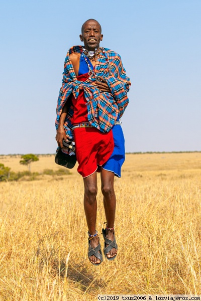 Salto masai
Ritual masai
