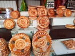 Venta de panes en bazar Osh
