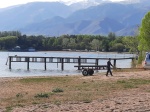 Desde el Lago Issyk -Kol
Lago, Kirguistán