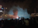 Festival de luz, fuego y sonido frente a Marina Bay