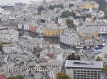 Canal de Alesund
Canal, Alesund, Vista, desde, mirador, centro