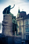 Estatua de PRESEREN en Ljubljana