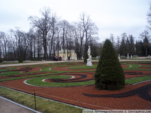 San Petersburgo, Rusia
Jardines en la ciudad de Pushkin, 
también conocida como Tsarskoye Selo (‘villa real’ en ruso).
