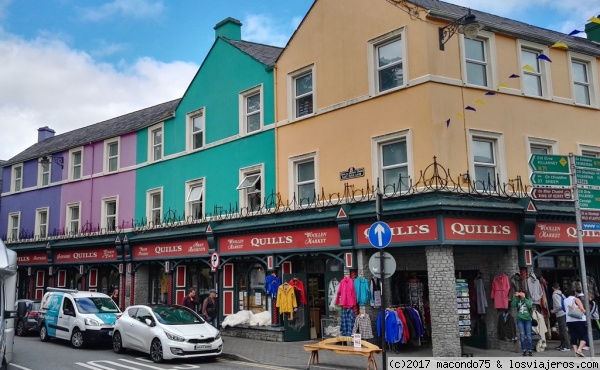 Casas de colores en Kenmare
En el centro de Kenmare están estas casas de colores.
