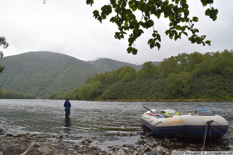 PRIMERAS HORAS DE RAFTING - Kamchatka, tierra de volcanes (2)