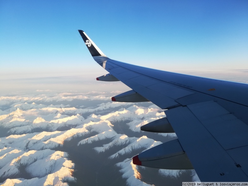 Viajar a  Nueva Zelanda: Isla Del Sur - Desde el Aire (Isla Del Sur)