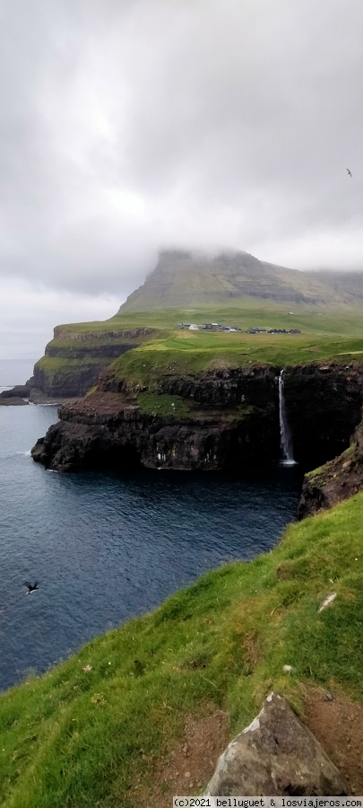 Islas Feroe 2021 - Blogs de Dinamarca - Dia 4. Isla de Vágar. Gásaldalur y Múlafossur (6)