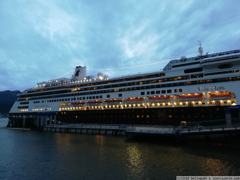 CRUCERO VOLENDAM EN ALASKA