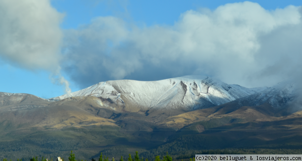 Ruapehu
Volcan Ruapehu 2797 mt
