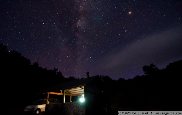 Disfrutando del cielo estrellado en el Hemisferio Sur
P.N. Tongariro
