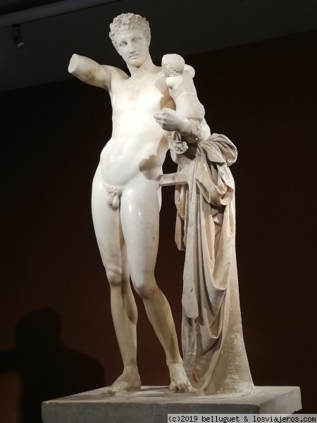 Hermes de Praxíteles
Museo Arqueológico de Olimpia
