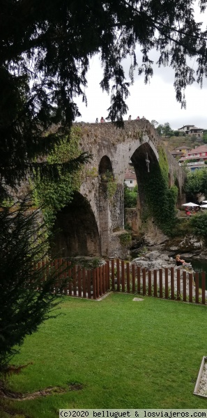 El famoso puente de Cangas de ONís
Puente de Cangas de Onís
