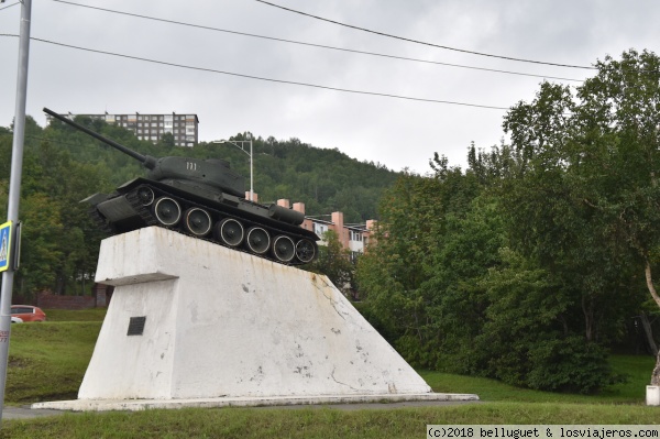 Tanque T-34
Monumento al tanque T-34
