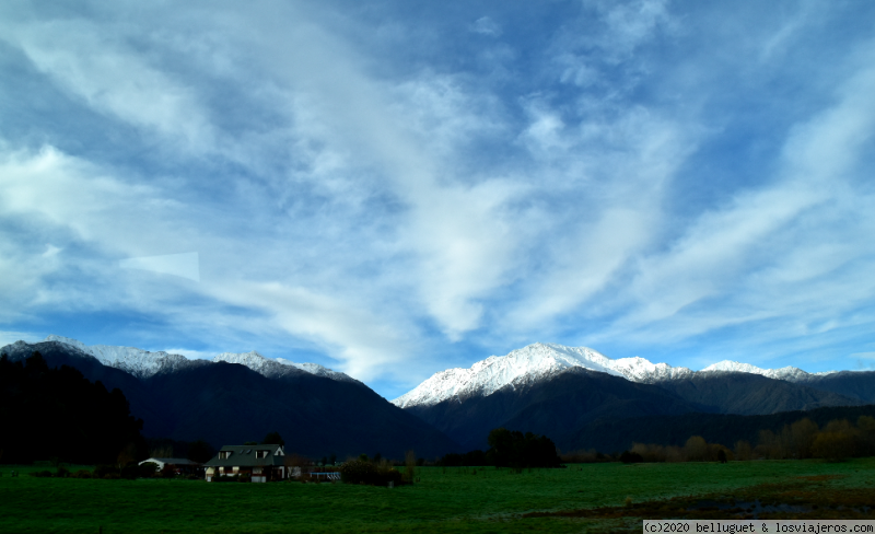 Dia 12. Parte 1. Greymouth - Glaciar Franz Joseph y Fox- P.N Aspiring.  406 km. - NUEVA ZELANDA, DOS ISLAS Y UNA AUTOCARAVANA. (3)