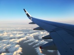 Paisajes preciosos desde el avión