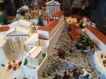 Maqueta de la Acrópolis hecha con piezas de LEGO, en el Museo de la Acrópolis