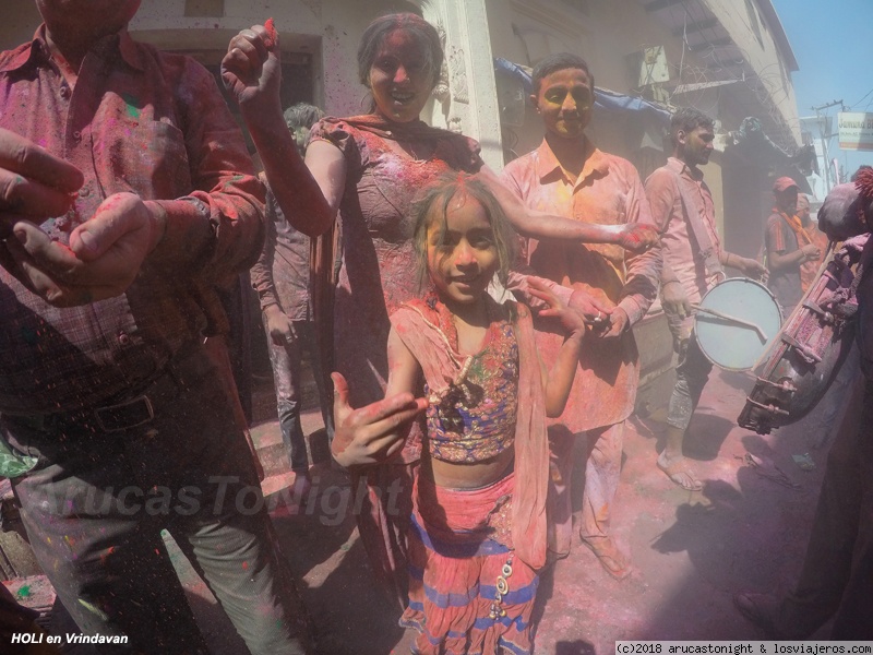 El HOLI más tradicional en Mathura-Vrindavan y regreso a Delhi - 40 días en la India 2018, del Carnaval al HOLI (1)