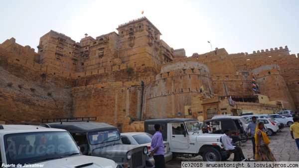 Fuerte de Jaisalmer
Fuerte de Jaisalmer en Rajastan
