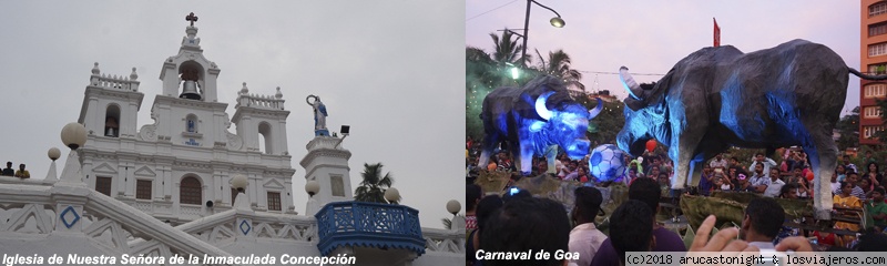 El Carnaval de Goa en Panaji (Panjim). Playas de Arambol (hippie) y Palolem - 40 días en la India 2018, del Carnaval al HOLI (1)