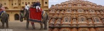 Fuerte de Amber y Hawa Mahal en Jaipur
Fuerte, Amber, Hawa, Mahal, Jaipur