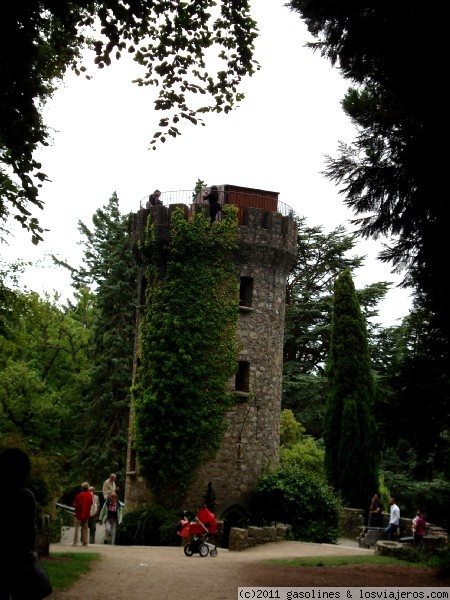 La torre de Powerscourt
Torre, situada dentro de los jardines de Powerscourt, y que fue construida a principios del s. XX para celebrar la visita del principe de Gales
