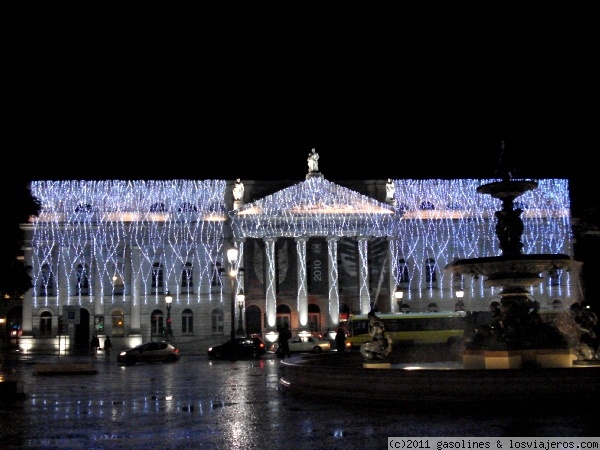 Foro de Navidad En Portugal: El teatro nacional de Lisboa