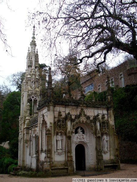 Capilla de la Quinta de Regaleira de Sintra
Pequeña y preciosa capilla situada junto al palacio de Regaleira
