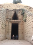 La tumba de Agamenon en Micenas