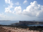 El volcan de Santorini