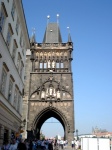 La torre del puente de Carlos IV de Praga