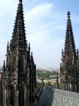 Las torres de la catedral de Praga