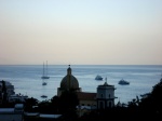 Santa Maria Assunta y el mar de Positano