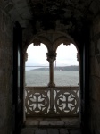 Vista del tajo desde la Torre de Belem de Lisboa