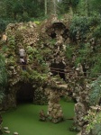 Entrada a la gruta de la Quinta de Regaleira de Sintra
Sintra Portugal Quinta Parque Gruta