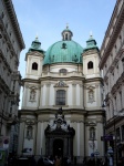 La iglesia de Peterskirche en Viena