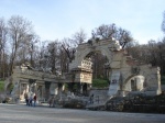 The Roman ruins of Schonbrunn