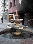 The Fountain of Hundertwasser-Haus
