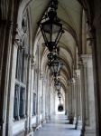 El portico del Ayuntamiento de Viena
Viena Austria Portico Ayuntamiento