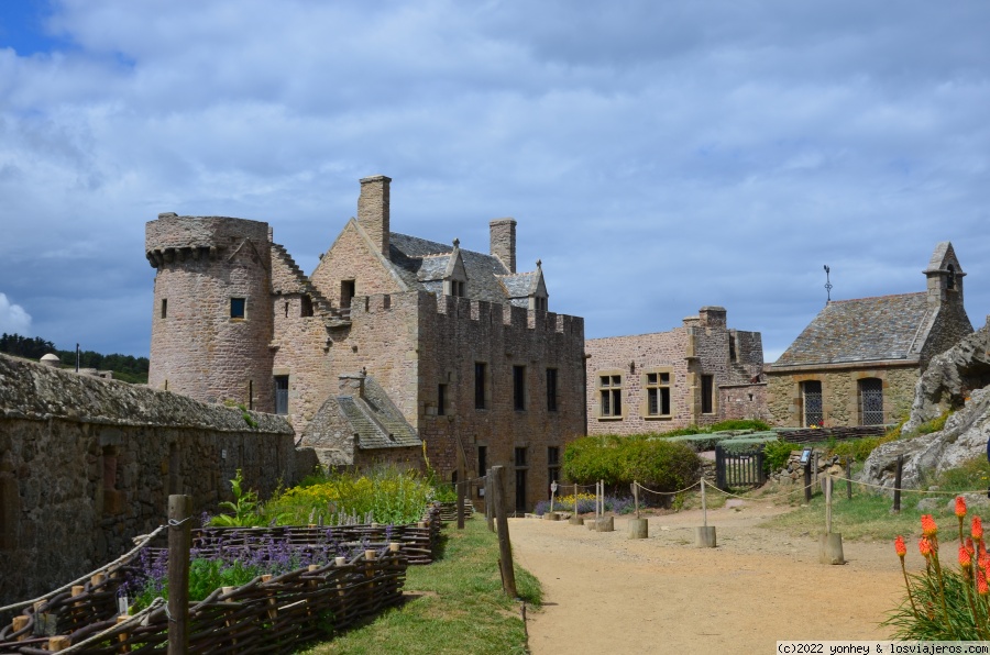 Chateau de la Roche Goyon, Fort La Latte - Bretaña 7 días en junio (3)