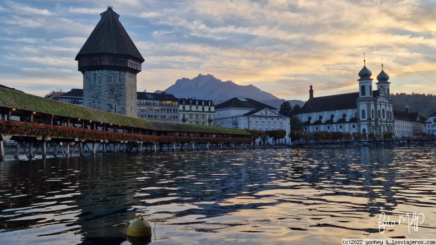 Lucerna 4 días+ Zurich 1 mañana - Blogs de Suiza - Día 1: Kapellbrucke (3)