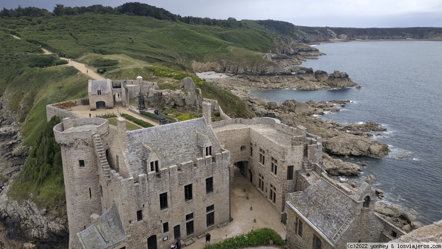 Chateau de la Roche Goyon, Fort La Latte - Bretaña 7 días en junio (5)