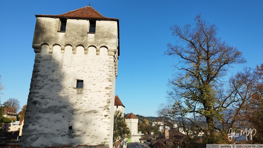 Día 1: Zona de muralla y sus torres - Lucerna 4 días+ Zurich 1 mañana (6)