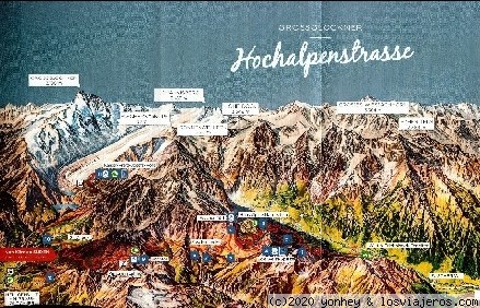 Plano carretera alpina Grossglockner
Plano carretera alpina Grossglockner
