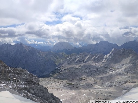 Vistas desde Zugspitze
Vistas desde Zugspitze
