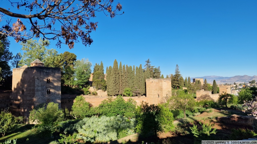 Alhambra, Generalife y Soportújar - Blogs de España - Jardines bajos del Generalife (1)