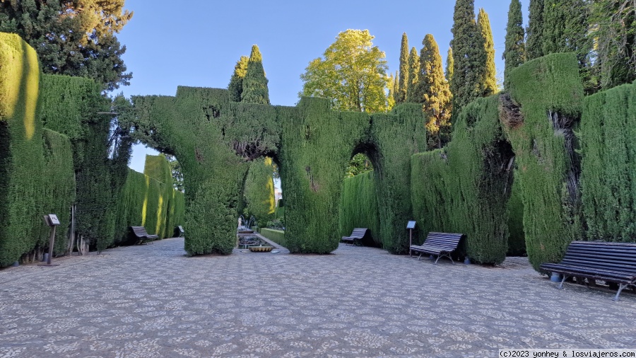 Alhambra, Generalife y Soportújar - Blogs de España - Jardines bajos del Generalife (3)