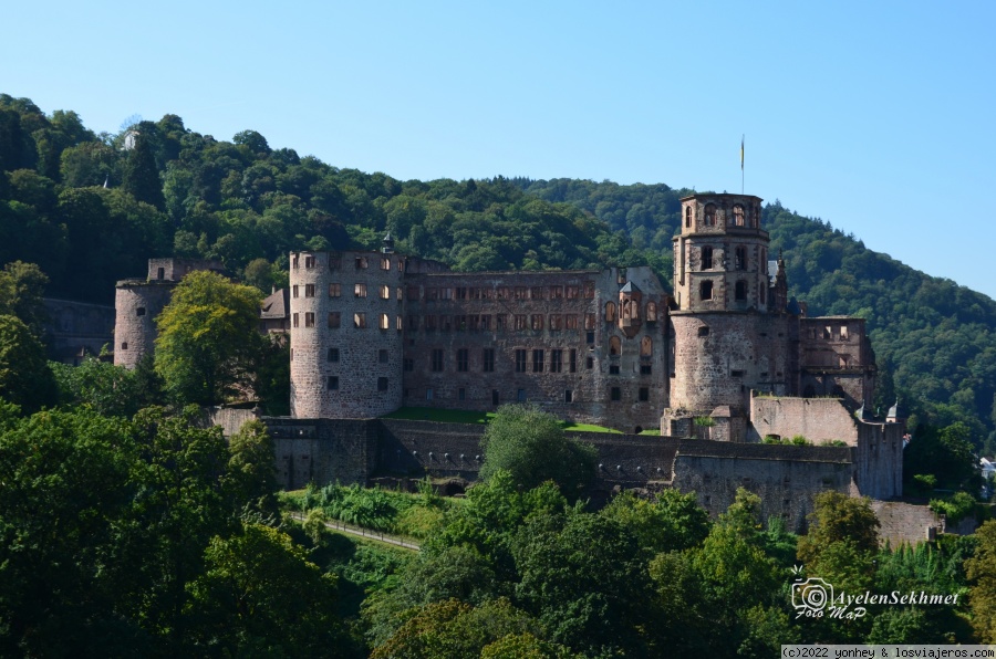 Viajar a  Alemania: Heidelberg - Castillo de Heidelberg (Heidelberg)