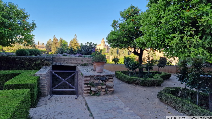 Alhambra, Generalife y Soportújar - Blogs de España - Jardines bajos del Generalife (5)